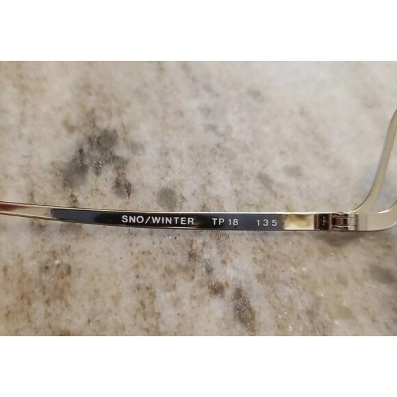 Vintage Halston U.S.A. 80's Sno Winter Eyeglass Frames 52/16/135 - Picture 9 of 9